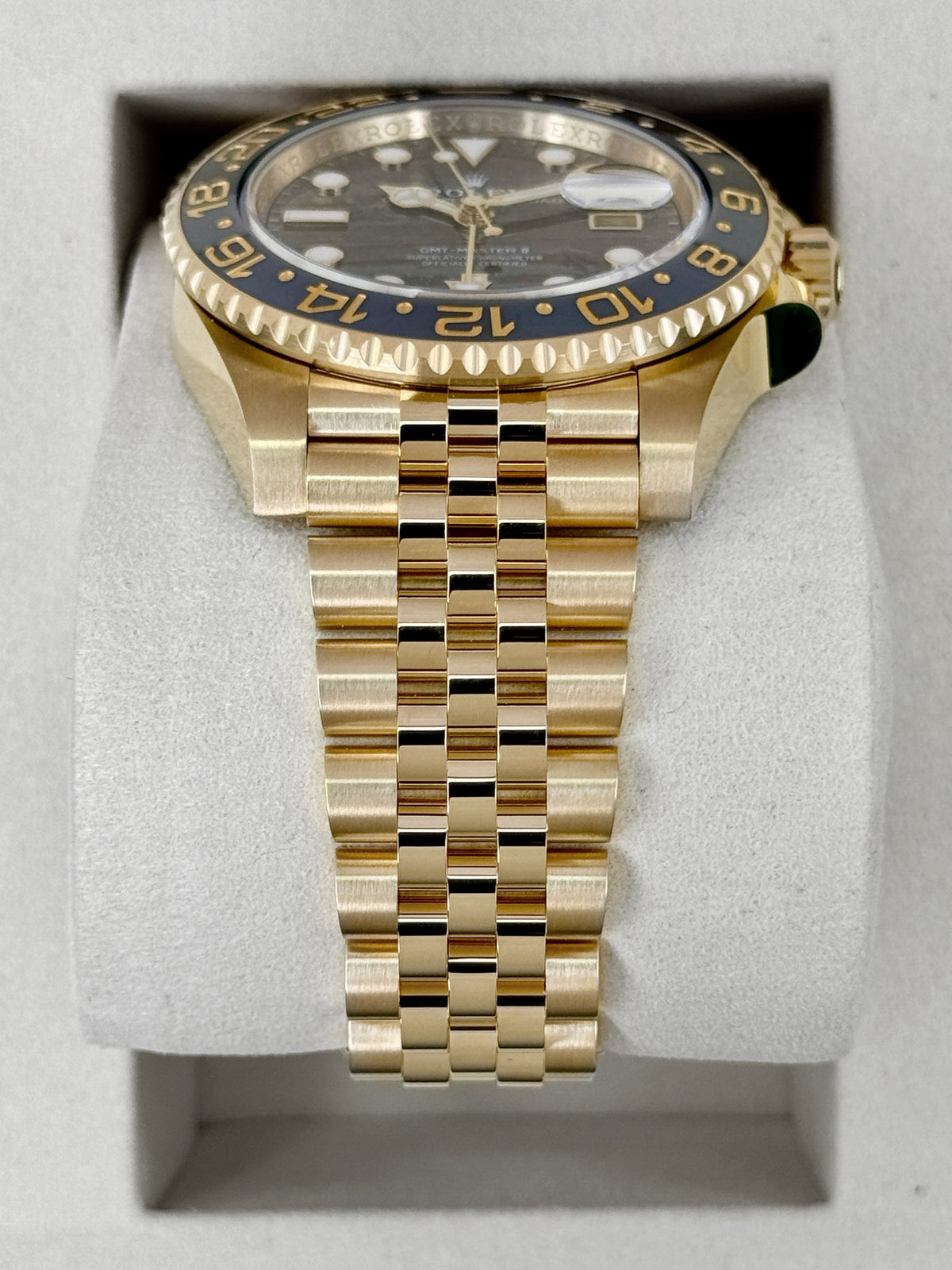 NEW 2026 Rolex GMT-Master II 40mm 126718GRNR Jubilee Tiger Iron Dial