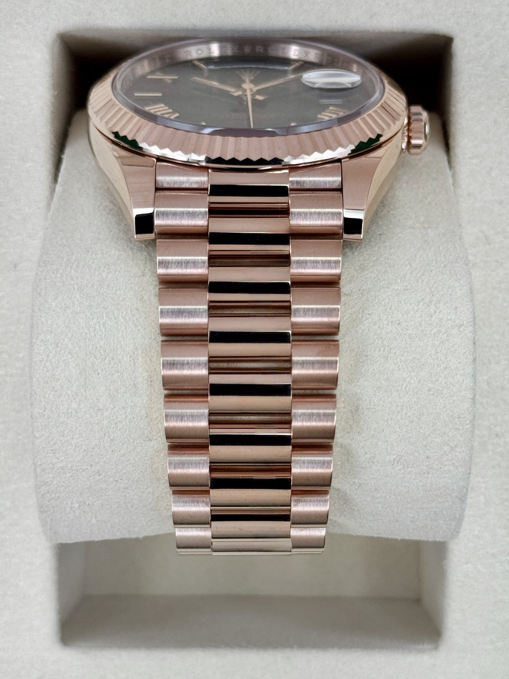 2026 Rolex Day-Date 40mm 228235 Presidential Slate Ombre Dial