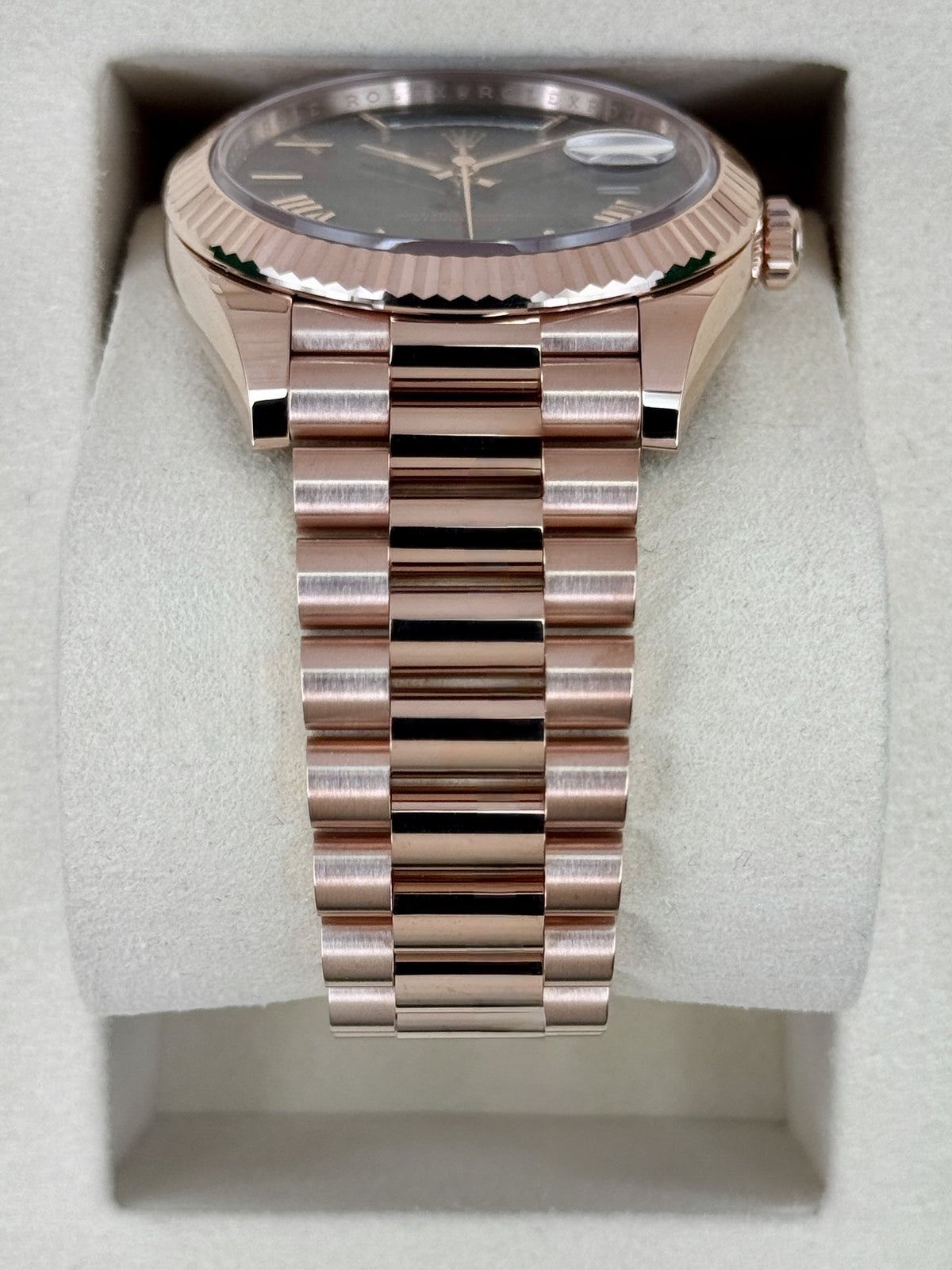 2026 Rolex Day-Date 40mm 228235 Presidential Slate Ombre Dial