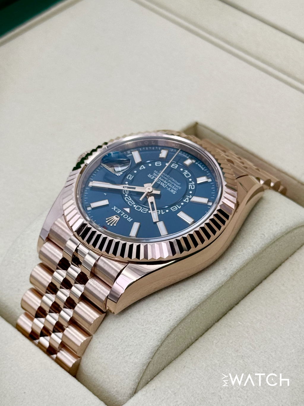 NEW 2026 Rolex Sky-Dweller 42mm 336935 Rose Gold Jubilee Blue Dial