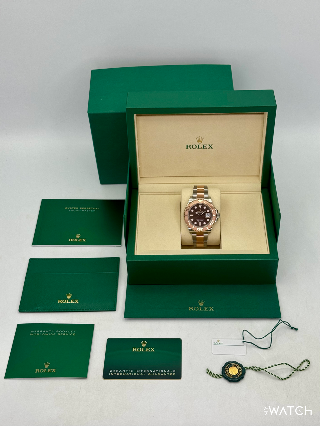 2025 Rolex Yacht-Master 40mm 126621 Two-Tone Chocolate Dial
