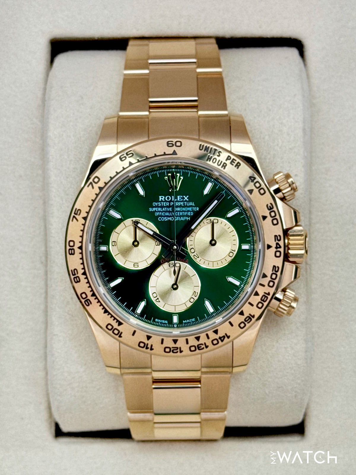 NEW 2026 Rolex Daytona "John Mayer" 40mm 126508 Yellow Gold Green Dial