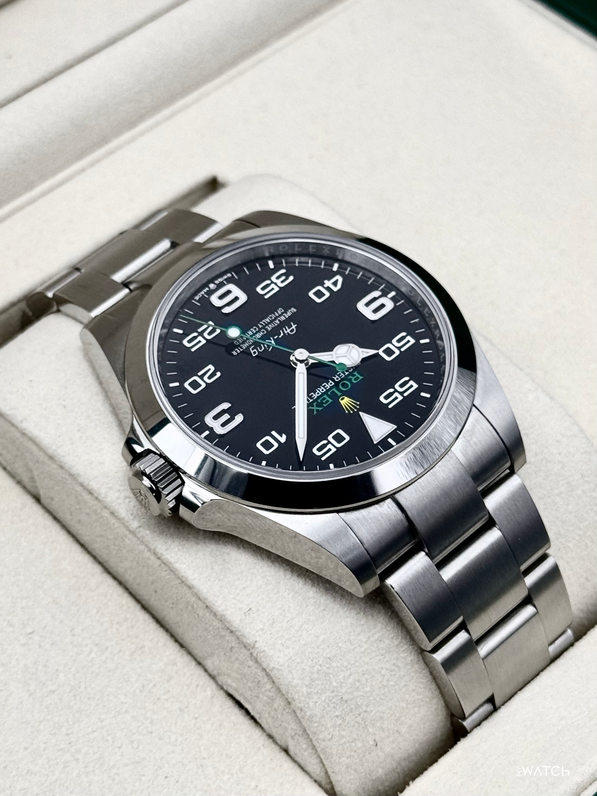 2025 Rolex Air-King 40mm 126900 Stainless Steel Black Dial
