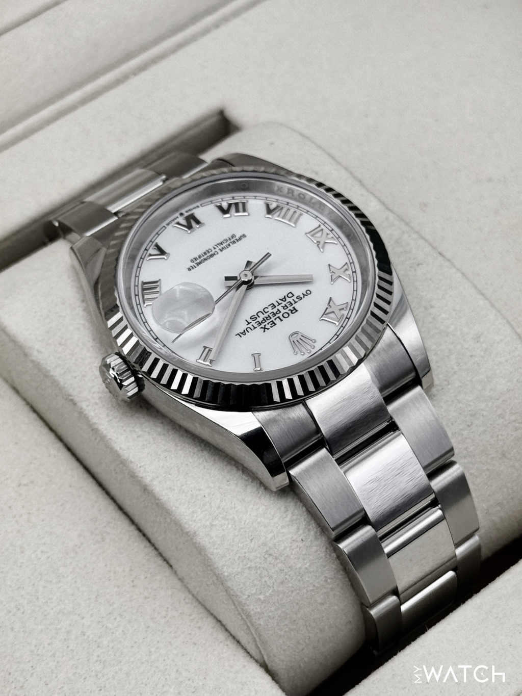 NEW 2026 Rolex Datejust 36mm 126234 Stainless Steel Oyster White Dial