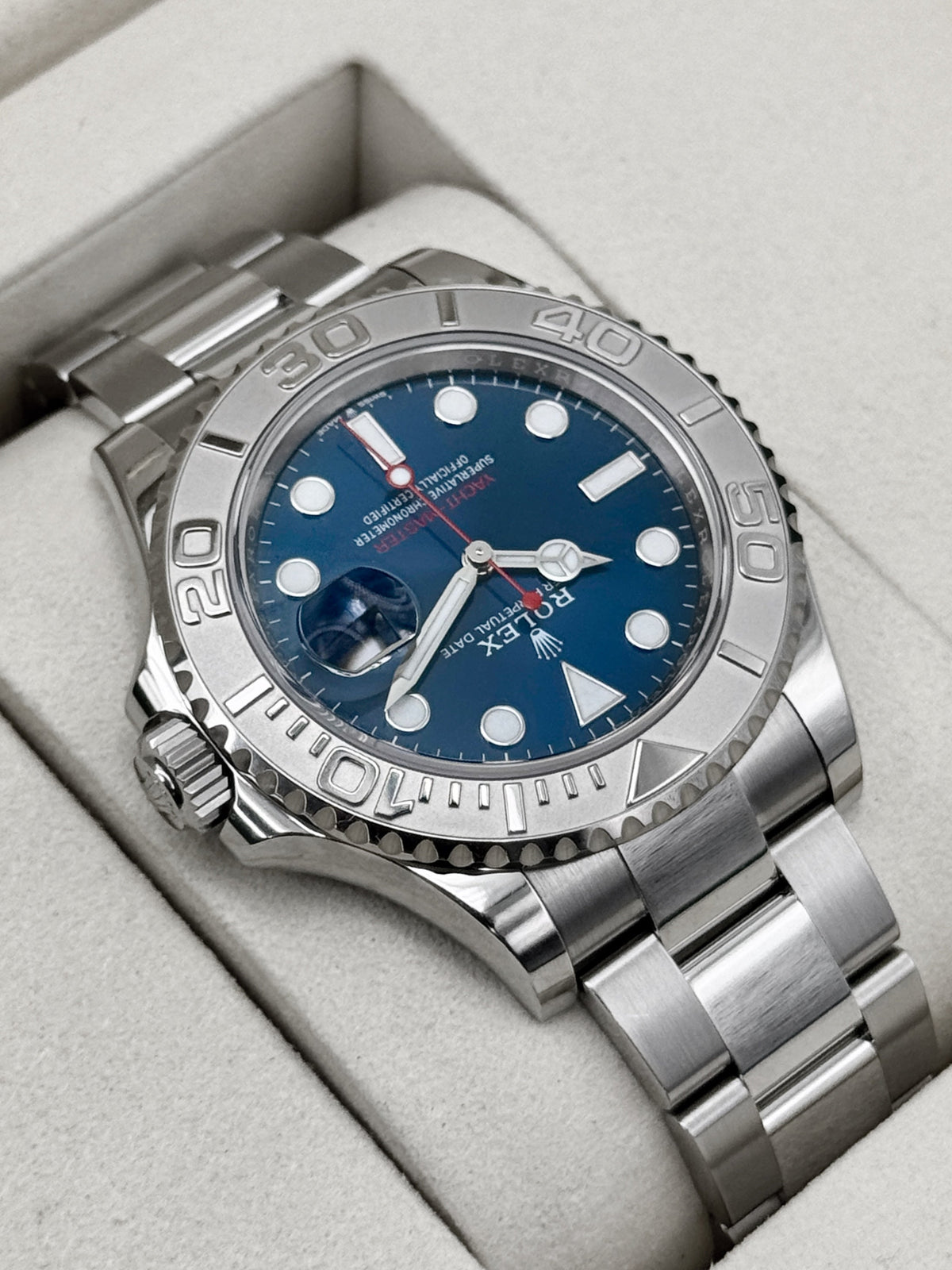 2025 Rolex Yacht-Master 40mm 126622 Stainless Steel Blue Dial