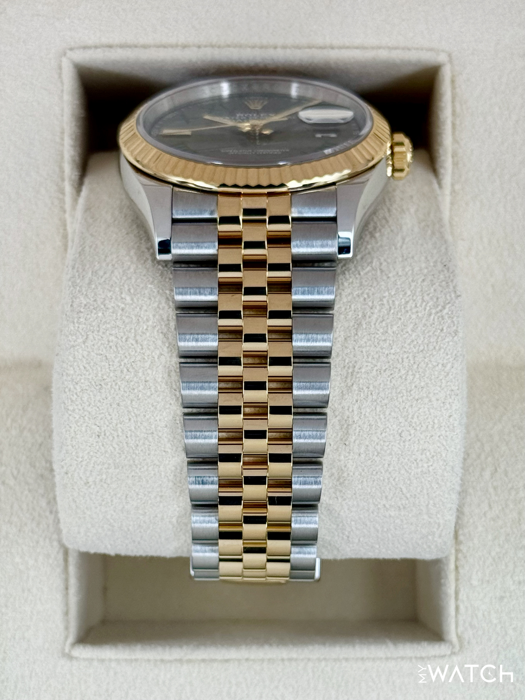 2023 Rolex Datejust 36mm 126233 Two-Tone Jubilee Wimbledon Dial