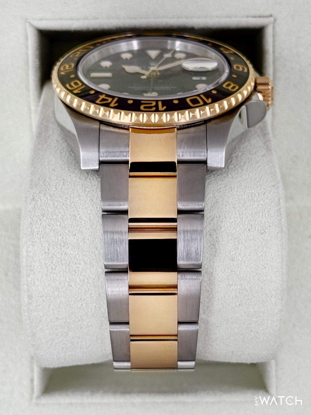2012 Rolex GMT-Master II 40mm 116713LN Two-Tone Black Dial