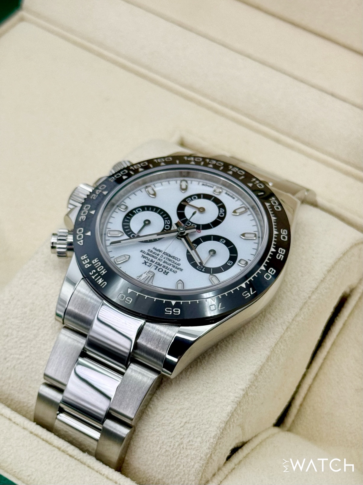 2020 Rolex Daytona 40mm 116500LN Stainless Steel Panda Dial