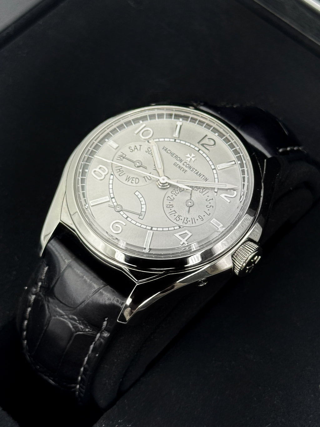 2021 Vacheron Constantin Fiftysix Day-Date 40mm 4400E Stainless Steel Silver Dial