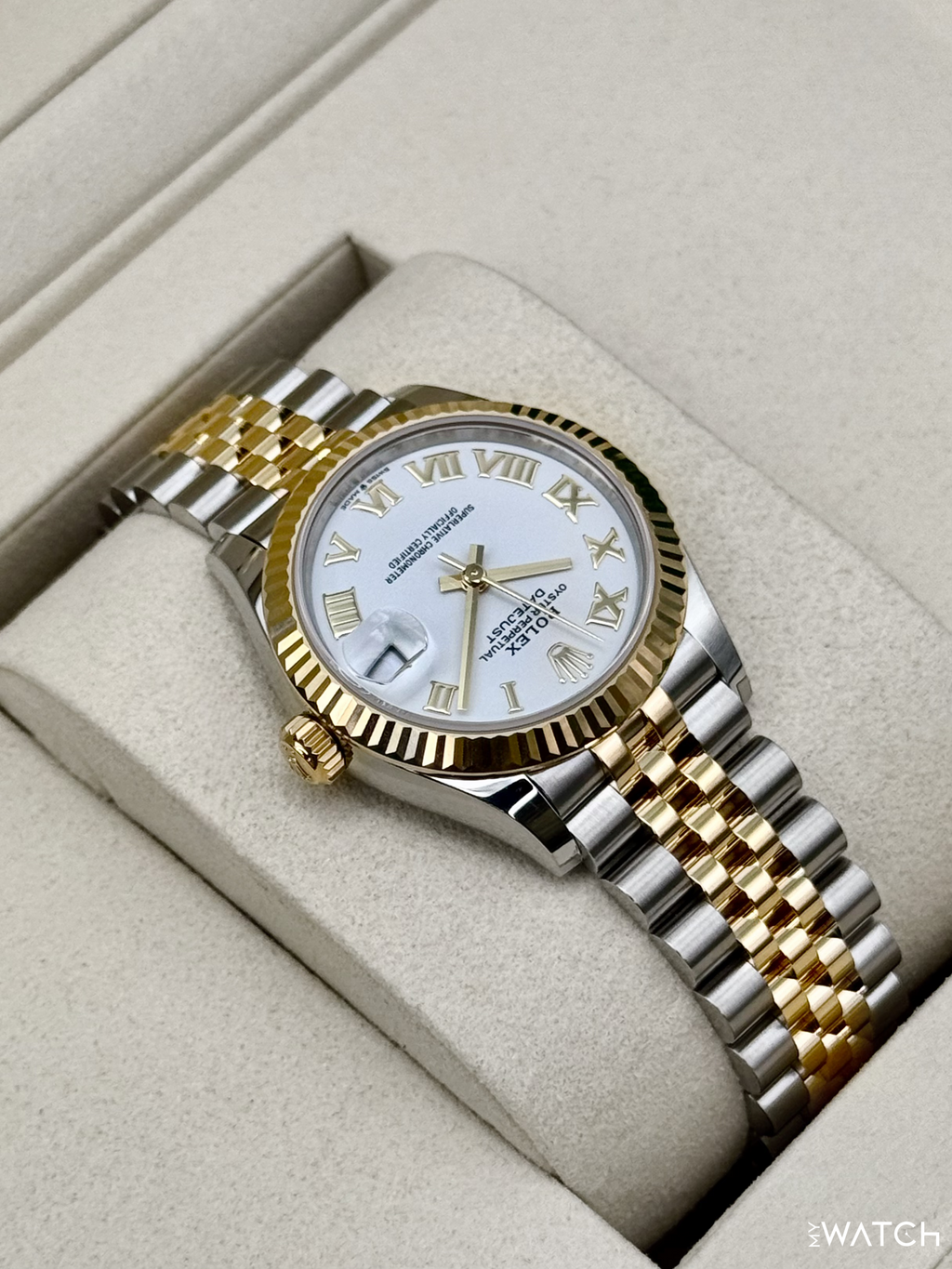 NEW 2026 Rolex Datejust 31mm 278273 Two-Tone Jubilee White Dial