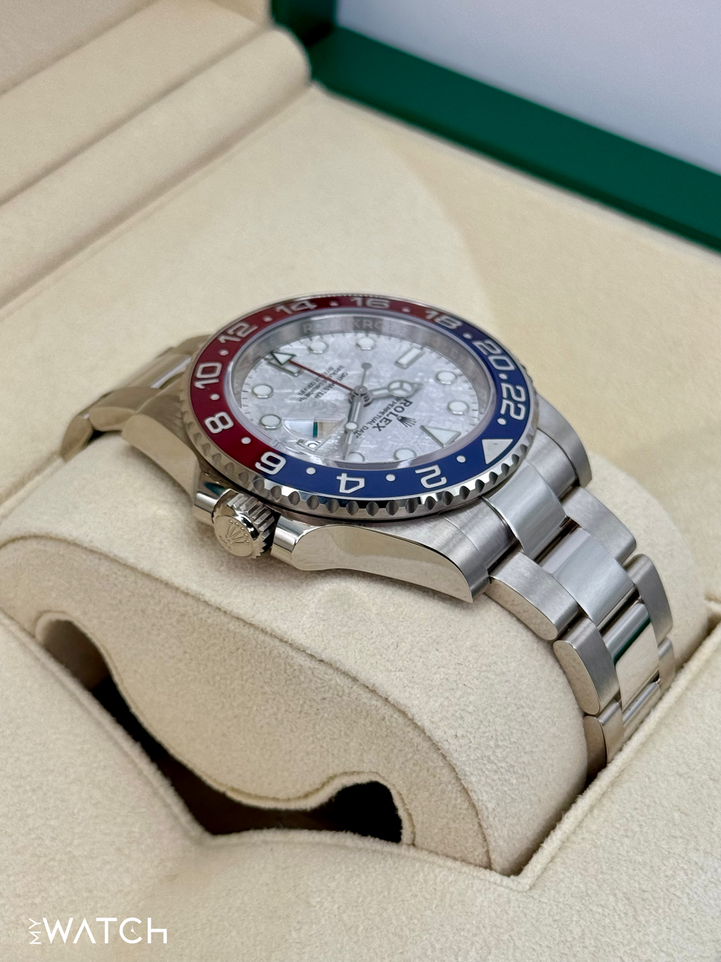 2022 Rolex GMT-Master II "Pepsi" 40mm 126719BLRO Meteorite Dial