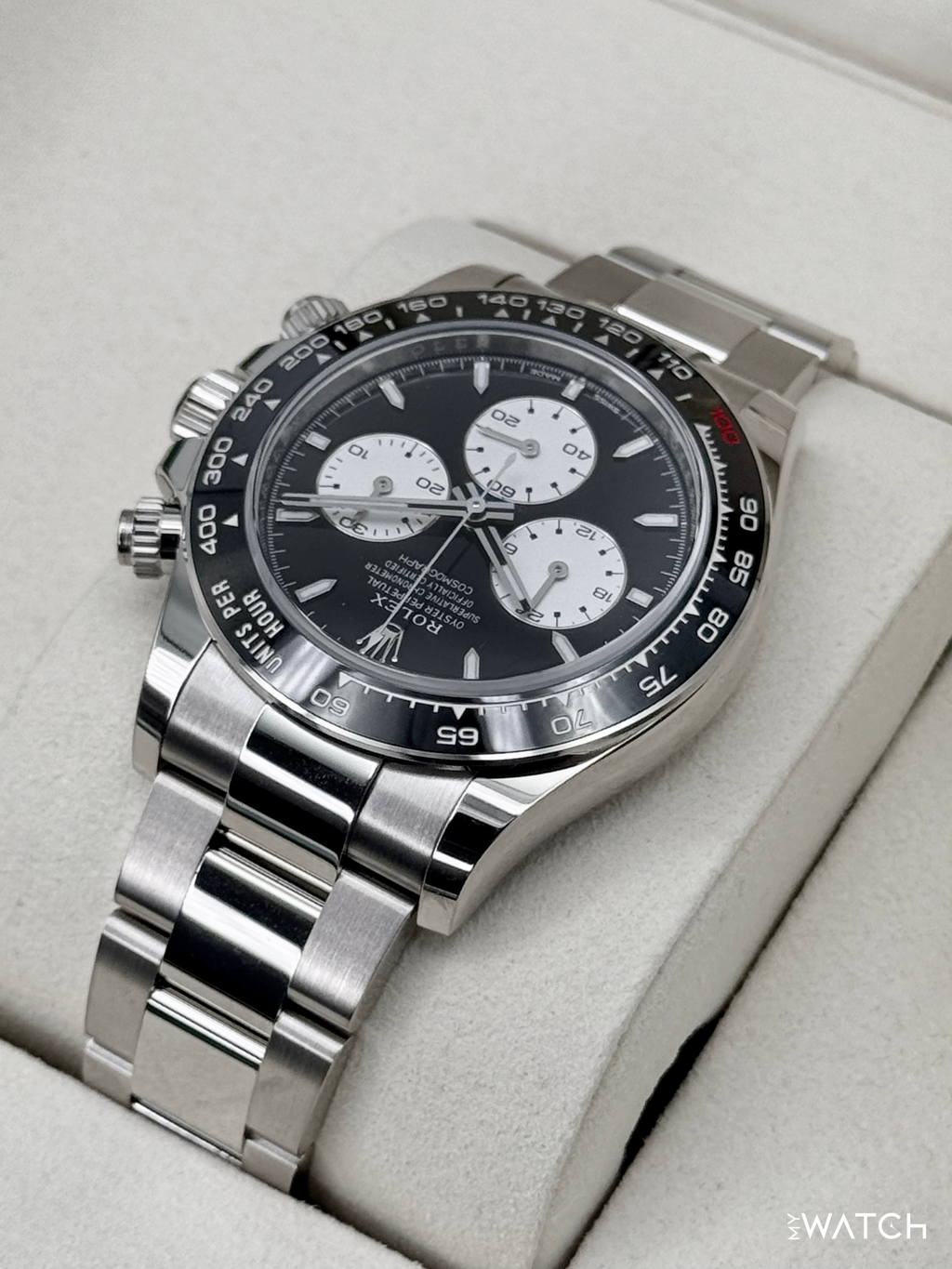 NEW Rolex Daytona "Le Mans" 40mm 126529LN White Gold Black Dial
