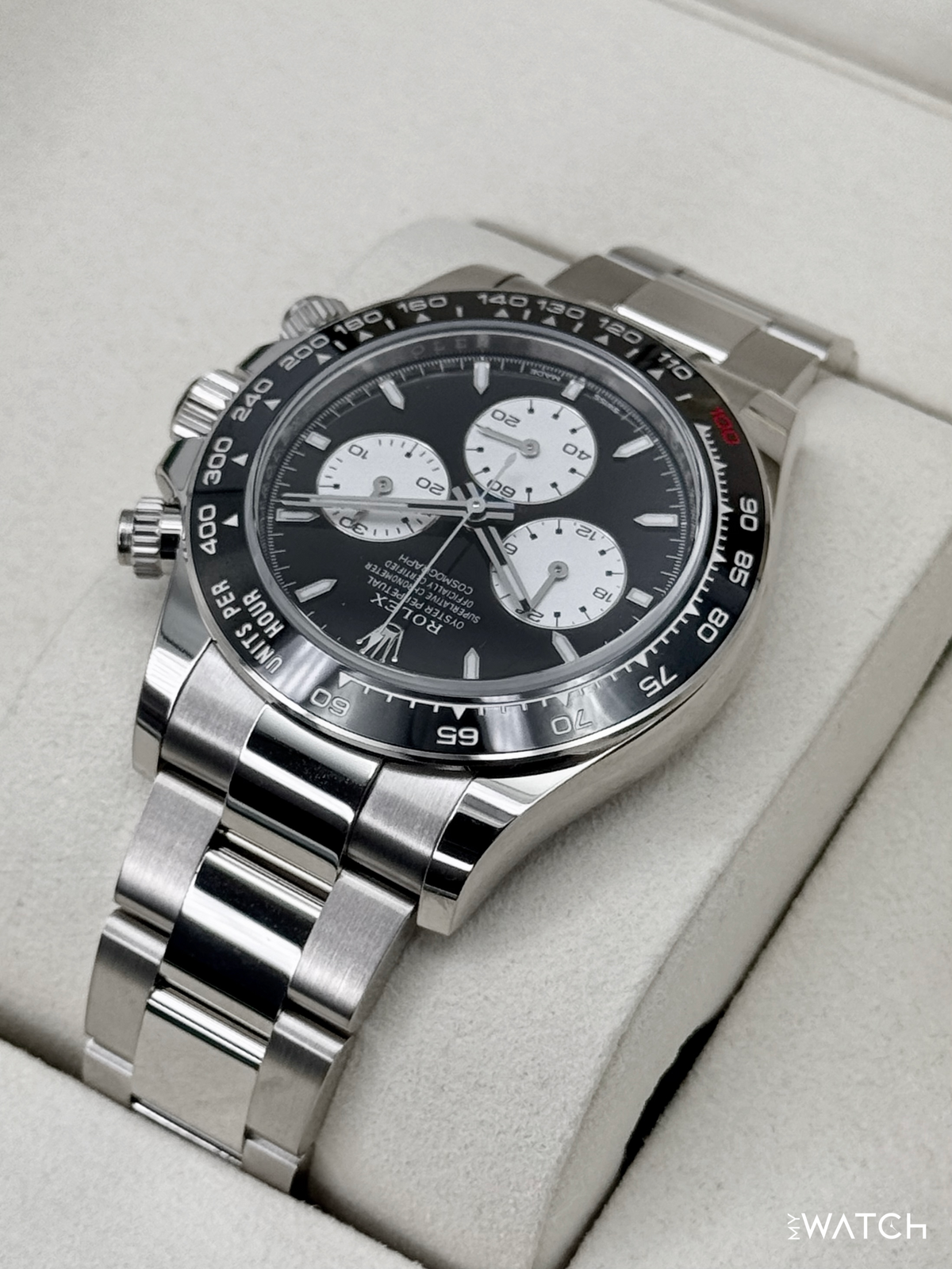 NEW Rolex Daytona "Le Mans" 40mm 126529LN White Gold Black Dial