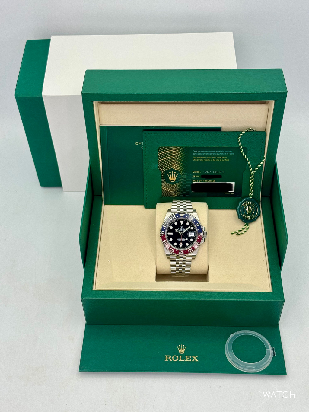NEW 2026 Rolex GMT-Master II "Pepsi" 40mm 126710BLRO Jubilee (STICKERED)