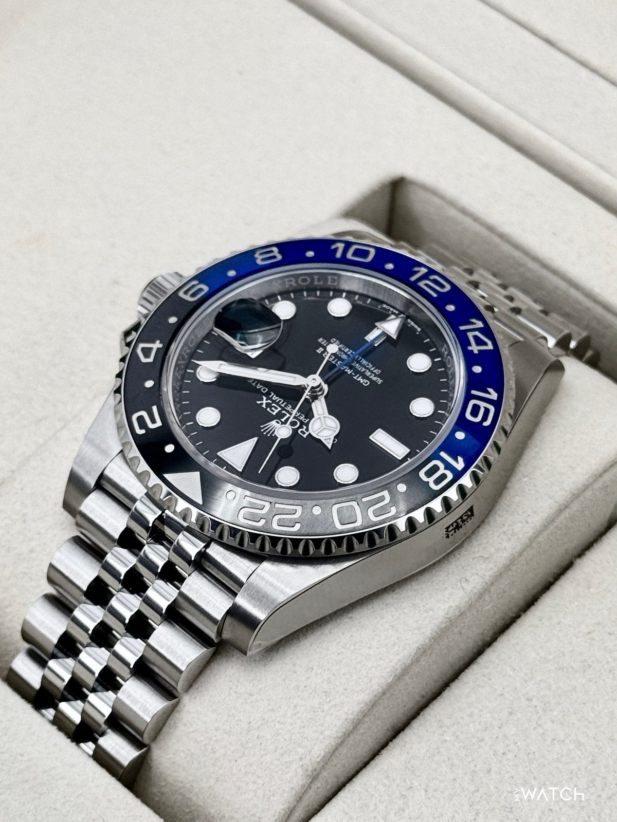 NEW 2026 Rolex GMT-Master II "Batgirl" 40mm 126710BLNR Jubilee (STICKERED)