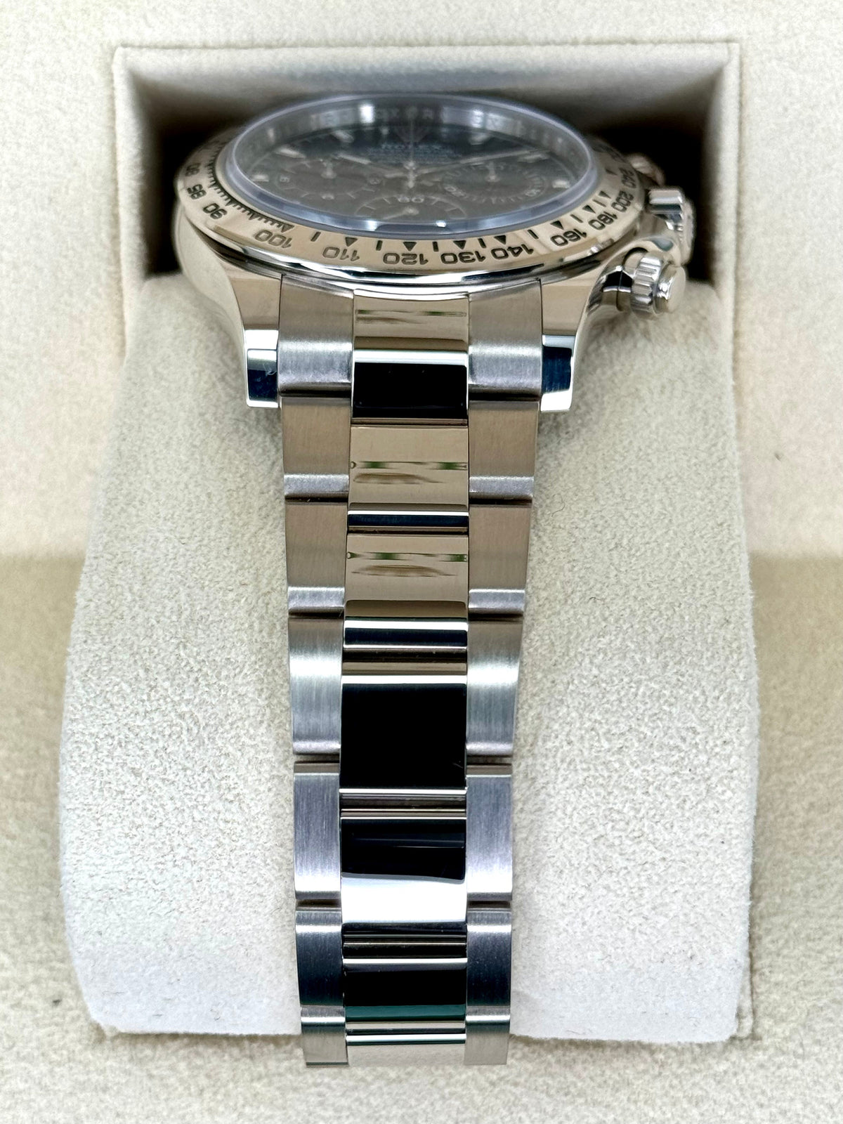 2022 Rolex Daytona 40mm 116509 White Gold Blue Dial