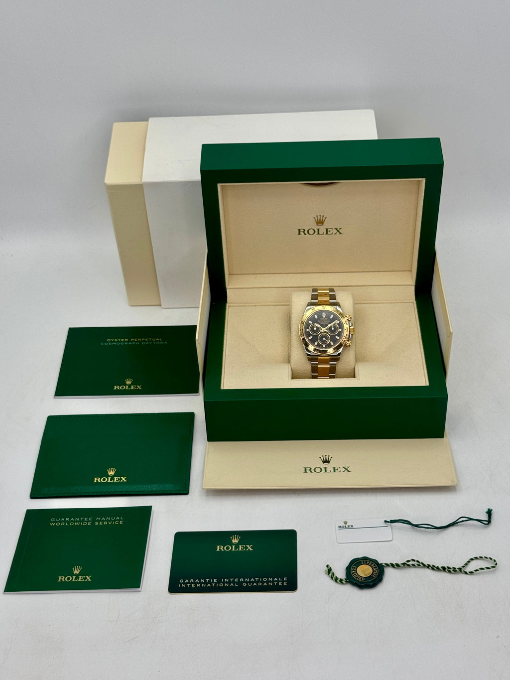 2022 Rolex Daytona 40mm 116503 Two-Tone Black Dial