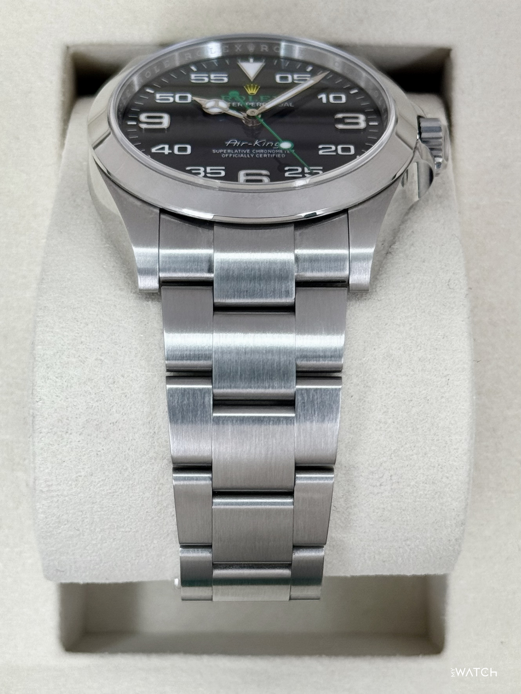 2025 Rolex Air-King 40mm 126900 Stainless Steel Black Dial
