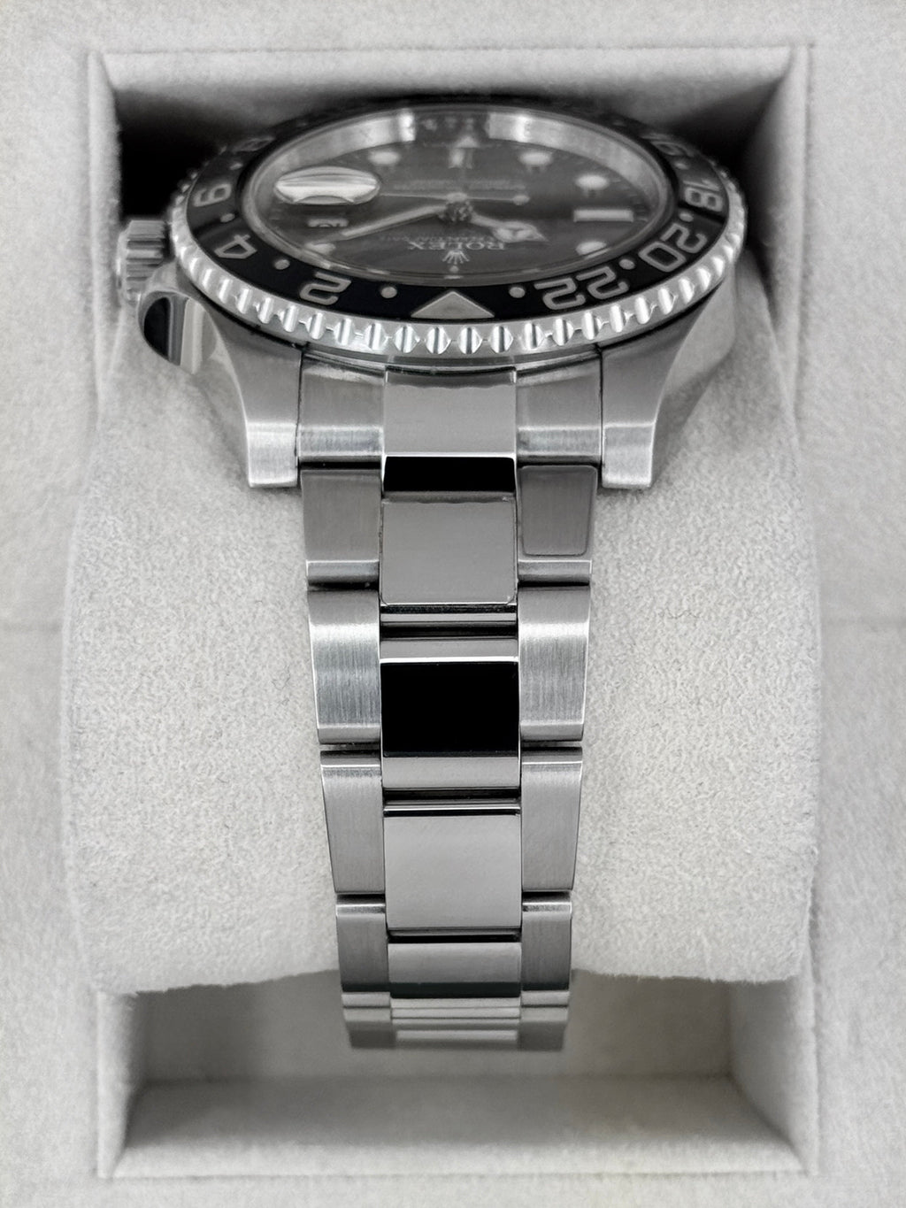 2016 Rolex GMT-Master II 40mm 116710LN Stainless Steel Black Dial