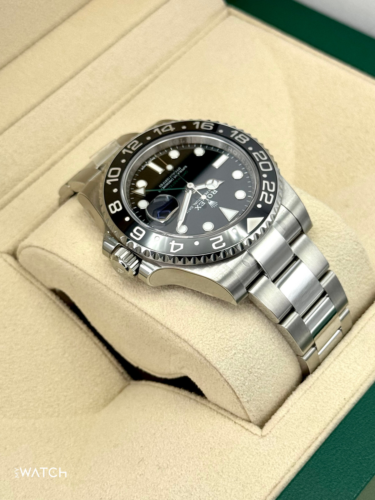 NEW 2017 Rolex GMT-Master II 40mm 116710LN Stainless Steel Black Dial (STICKERED)