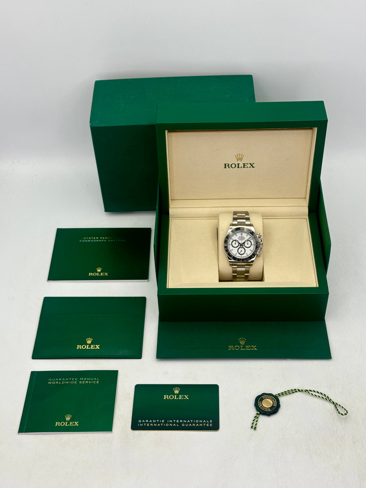 2026 Rolex Daytona 40mm 126500LN Stainless Steel Panda Dial