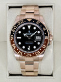 2024 Rolex GMT-Master II "Rootbeer" 40mm 126715CHNR Rose Gold