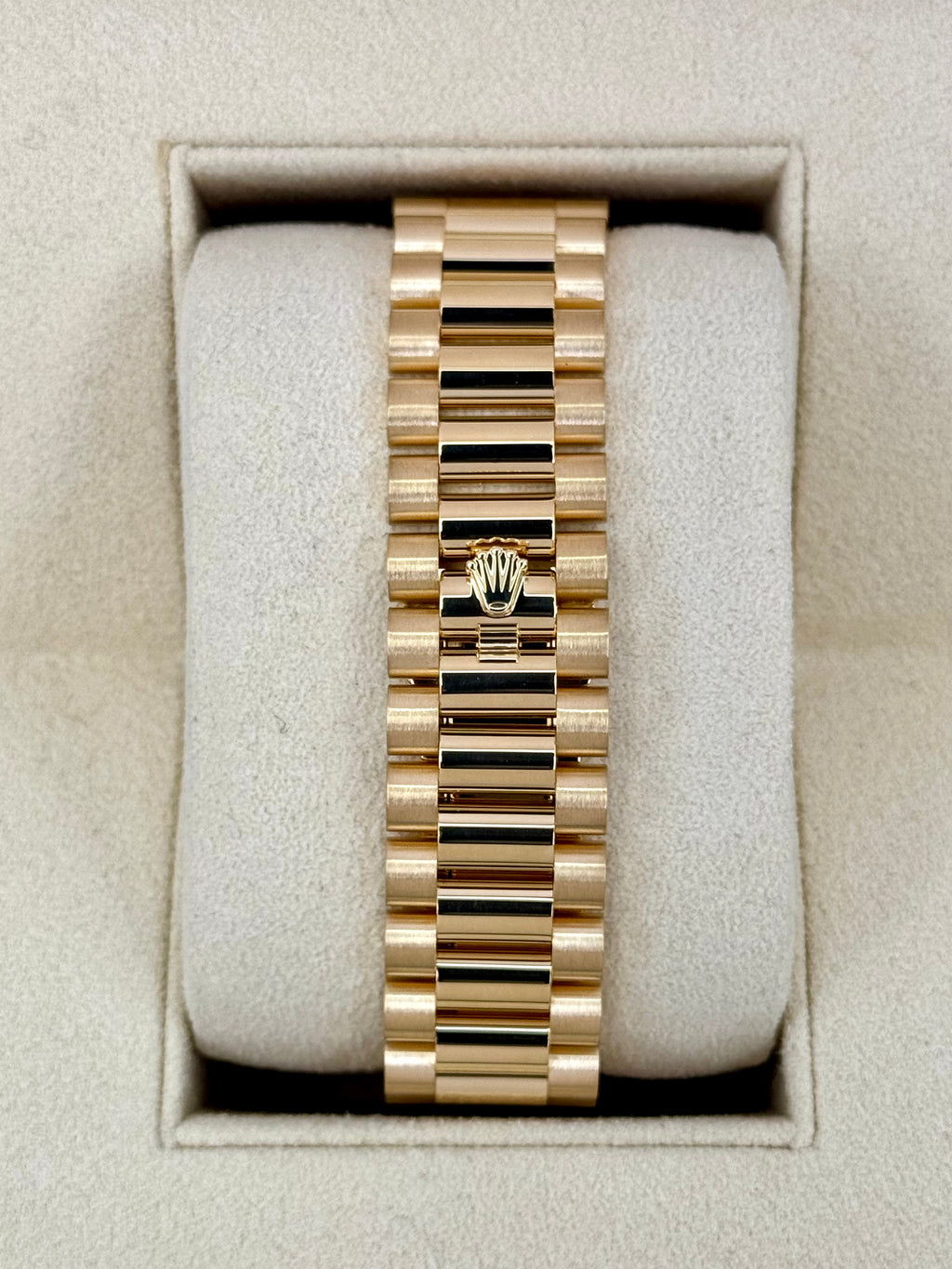 2023 Rolex Day-Date 40mm 228238 Presidential White Dial