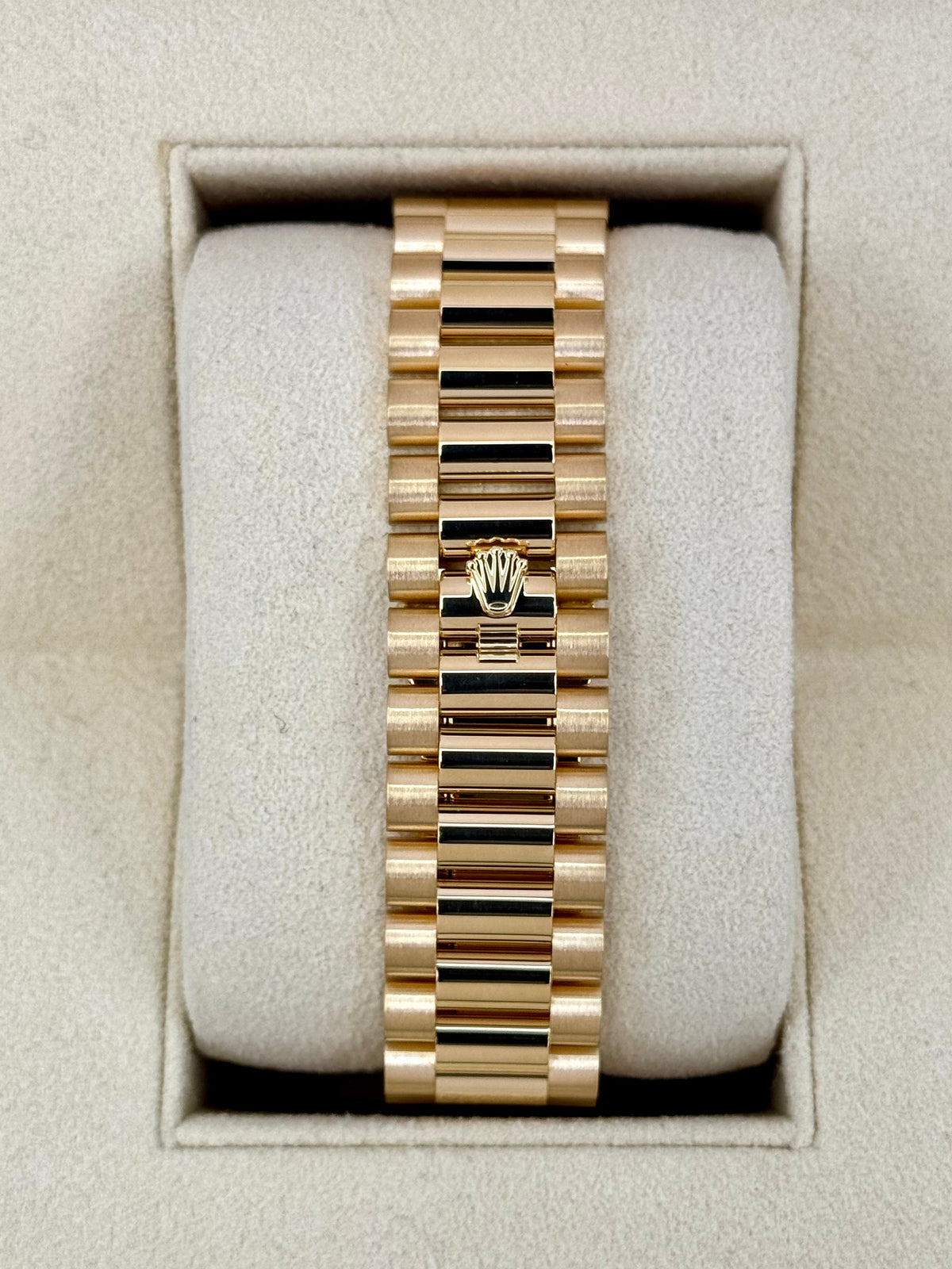 2023 Rolex Day-Date 40mm 228238 Presidential White Dial
