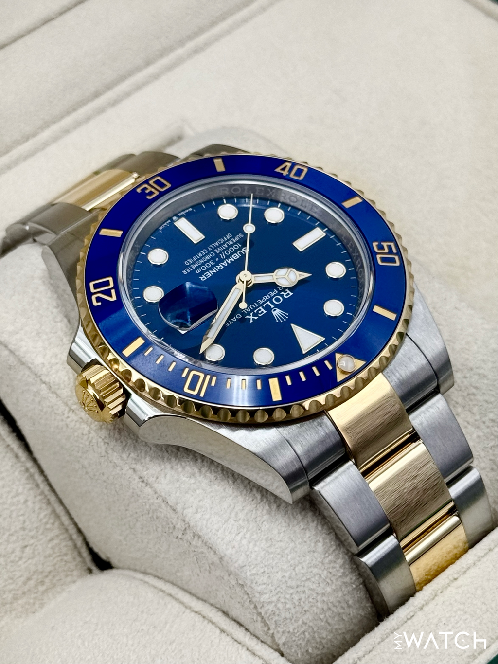 2024 Rolex Submariner "Bluesy" 41mm 126613LB Two-Tone Blue Dial