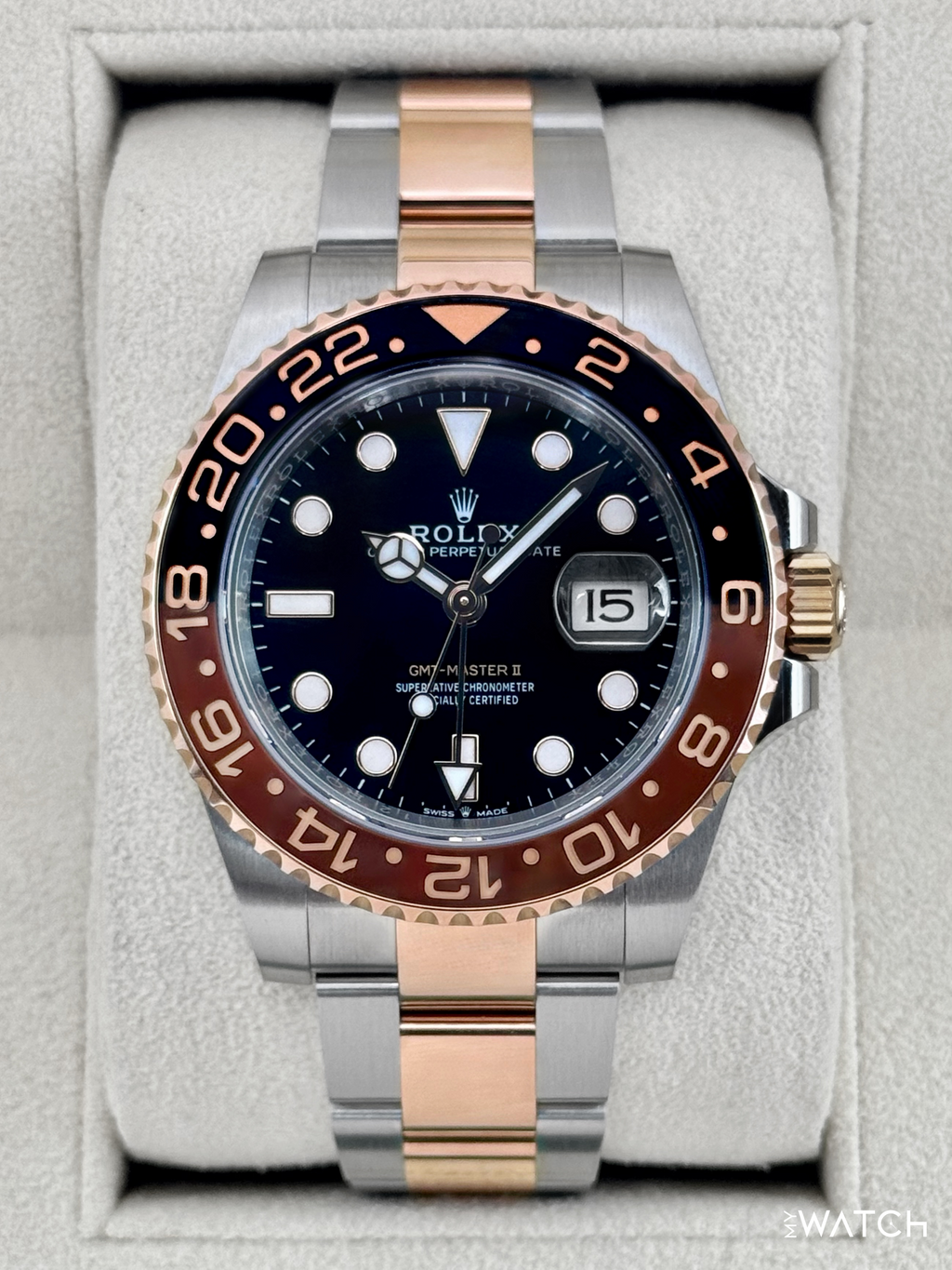 2023 Rolex GMT-Master II "Rootbeer" 40mm 126711CHNR Two-Tone