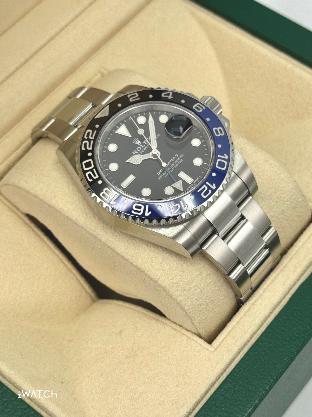 2016 Rolex GMT-Master II "Batman" 40mm 116710BLNR Oyster
