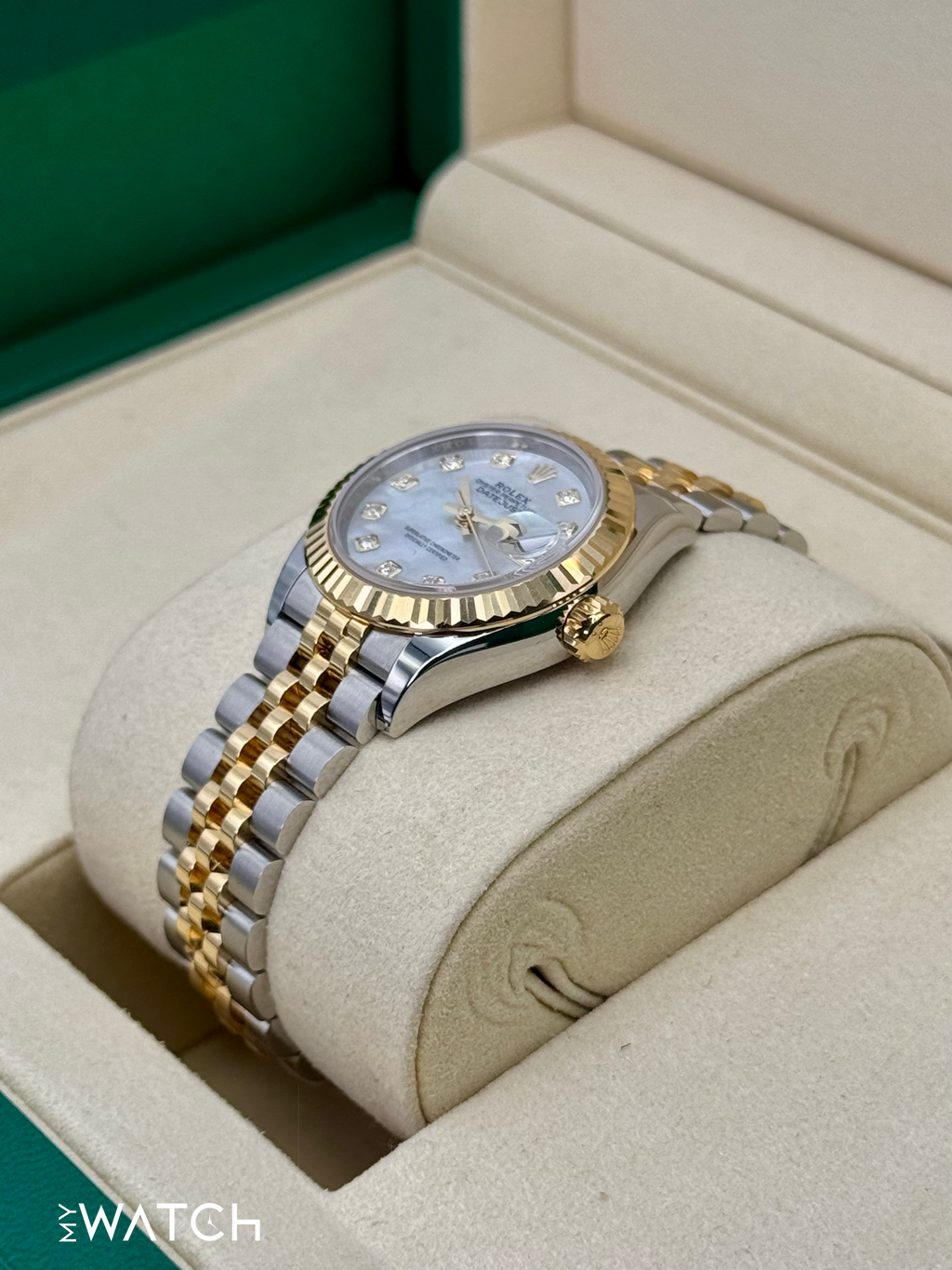 NEW 2026 Rolex Lady Datejust 28mm 279173 Jubilee MOP Diamond Dial