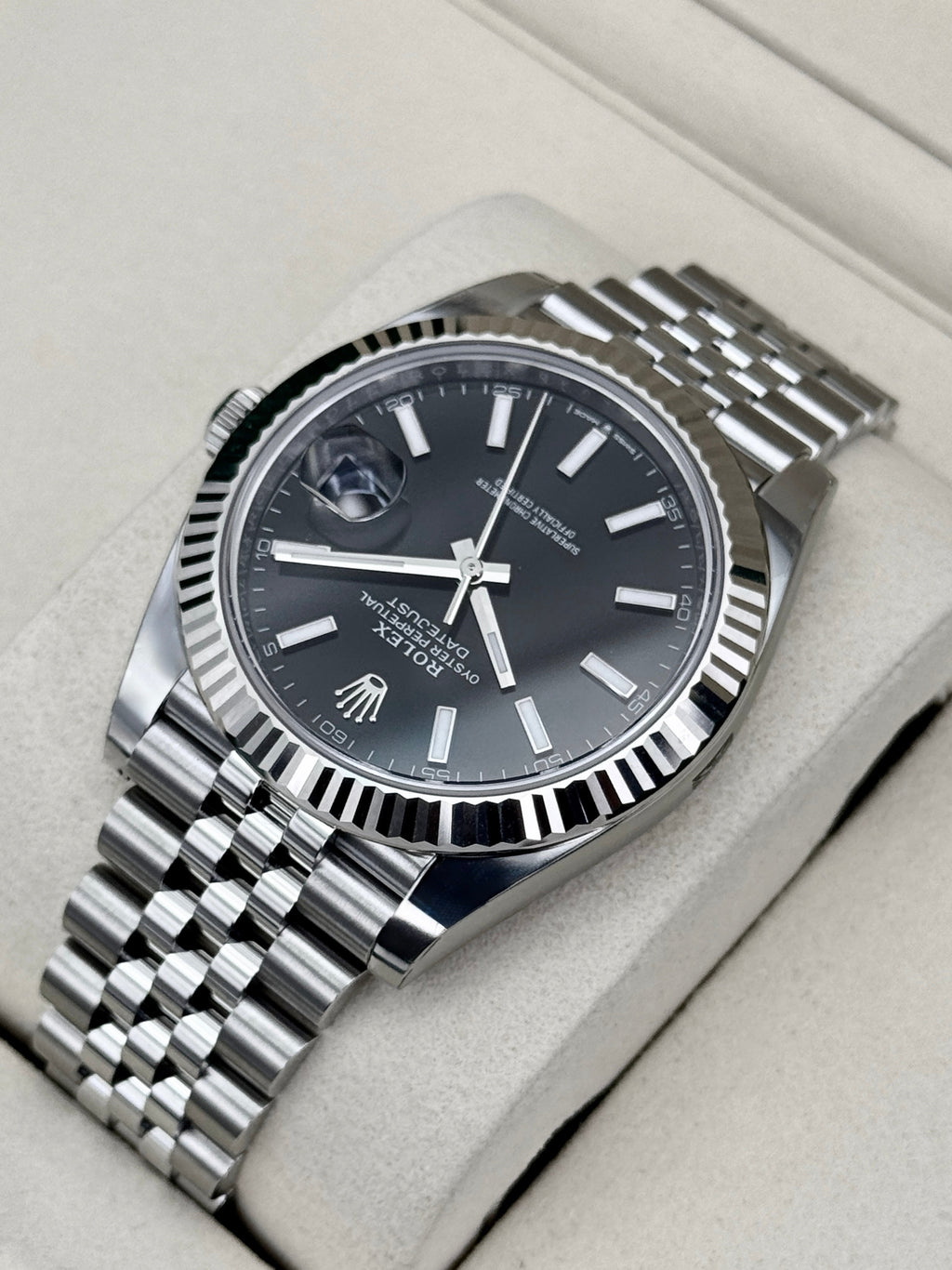 NEW 2026 Rolex Datejust 41mm 126334 Stainless Steel Jubilee Black Dial