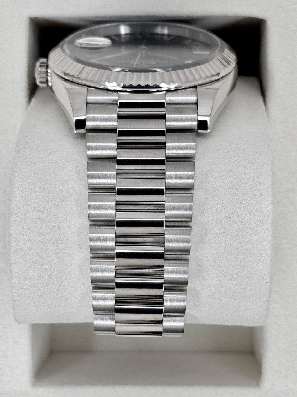 2025 Rolex Day-Date 40mm 228239 Presidential Blue Ombre Dial