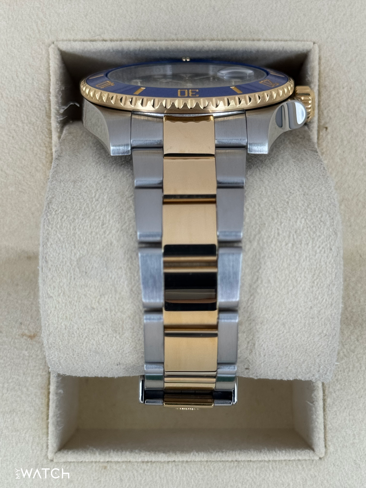 2016 Rolex Submariner "Bluesy" 40mm 116613LB Two-Tone Blue Dial