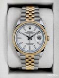 NEW 2026 Rolex Datejust 36mm 126233 Two-Tone Jubilee White Dial