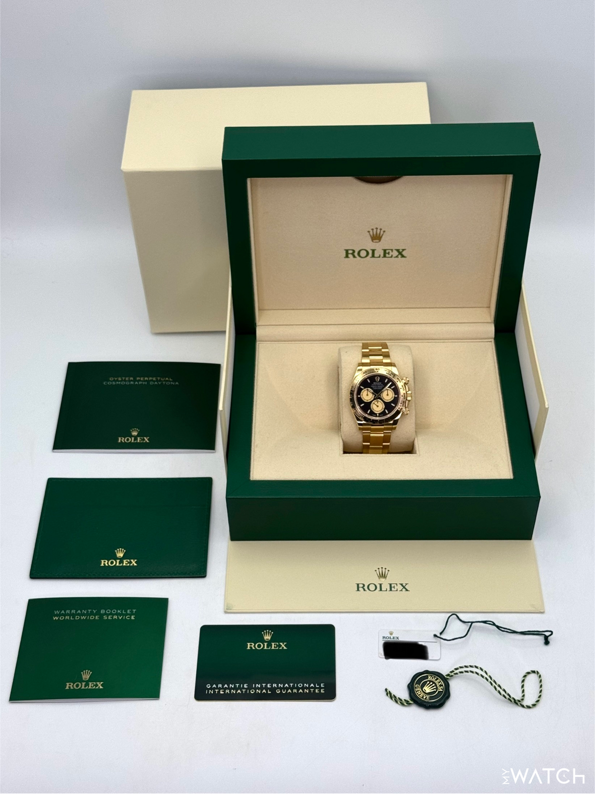 2025 Rolex Daytona "Paul Newman" 40mm 126508 18K Yellow Gold Black Dial