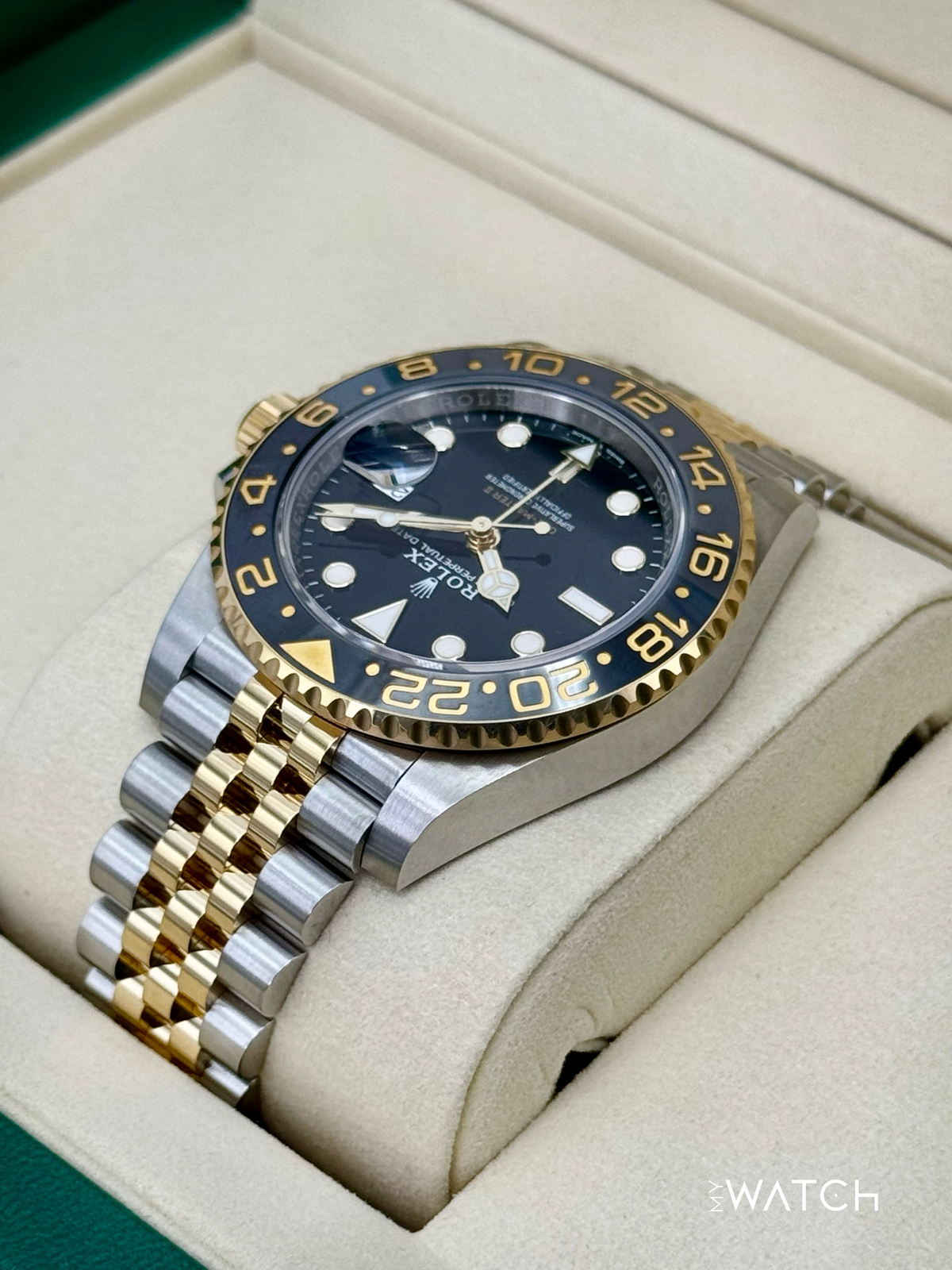 NEW 2025 Rolex GMT-Master II 40mm 126713GRNR Two-Tone Jubilee