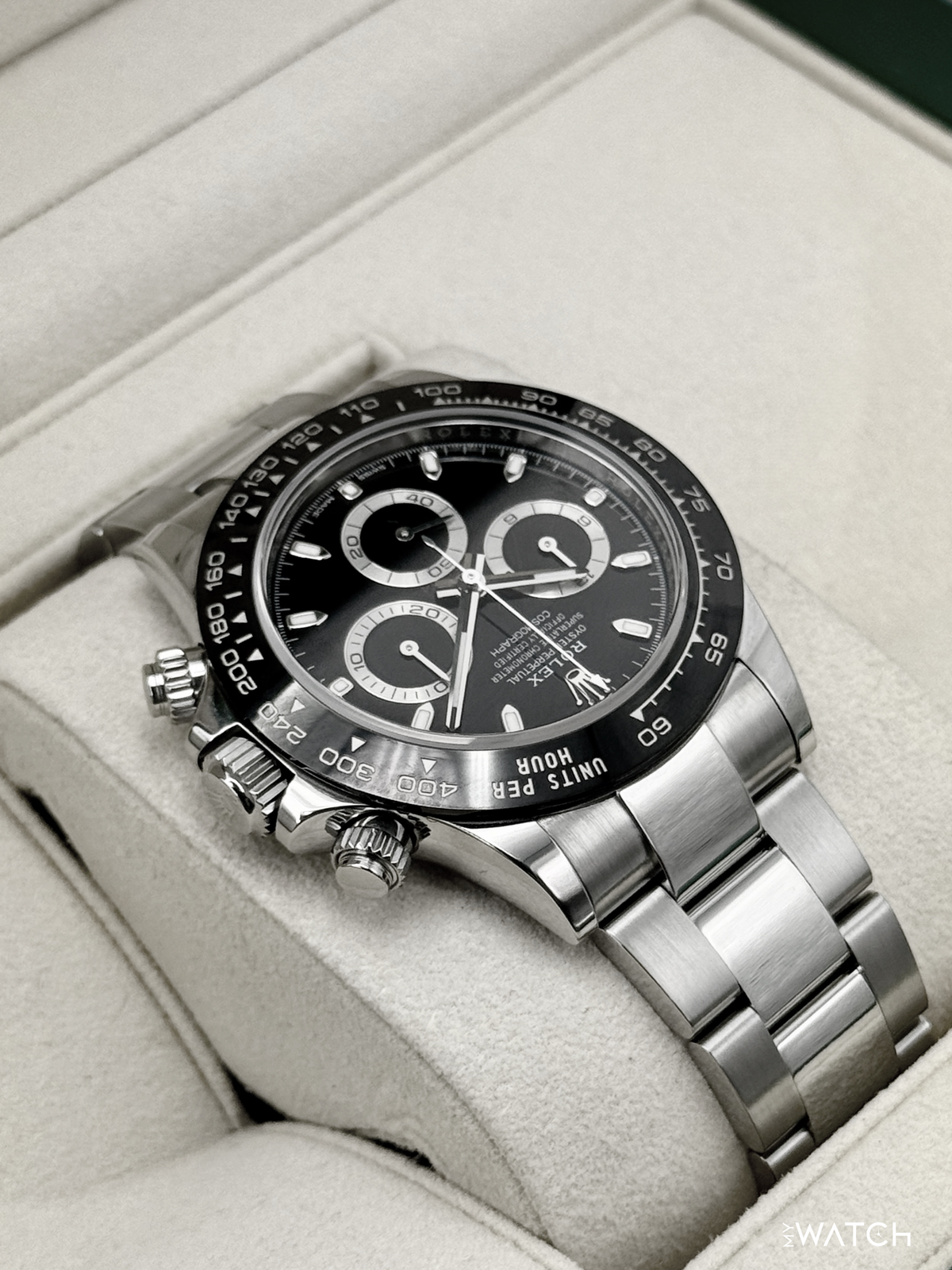 2021 Rolex Daytona 40mm 116500LN Stainless Steel Black Dial