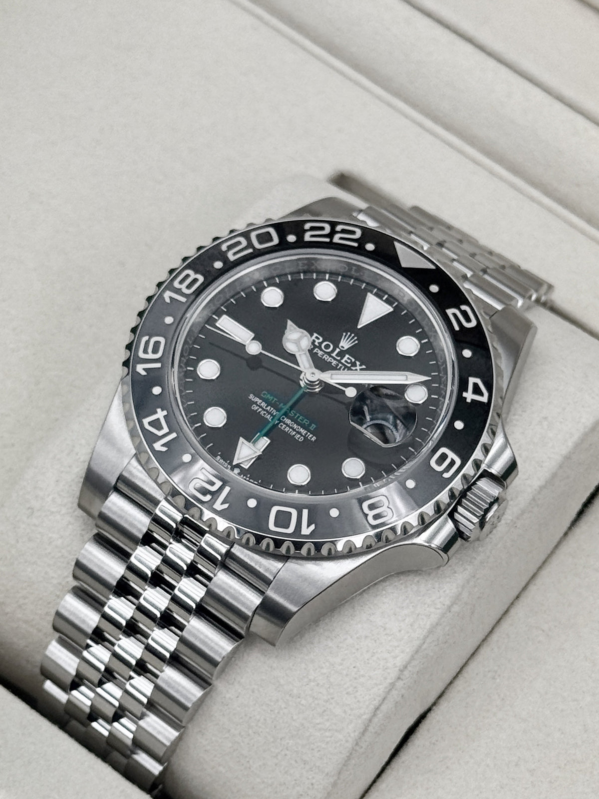 NEW 2026 Rolex GMT-Master II "Bruce Wayne" 40mm 126710GRNR Jubilee (STICKERED)