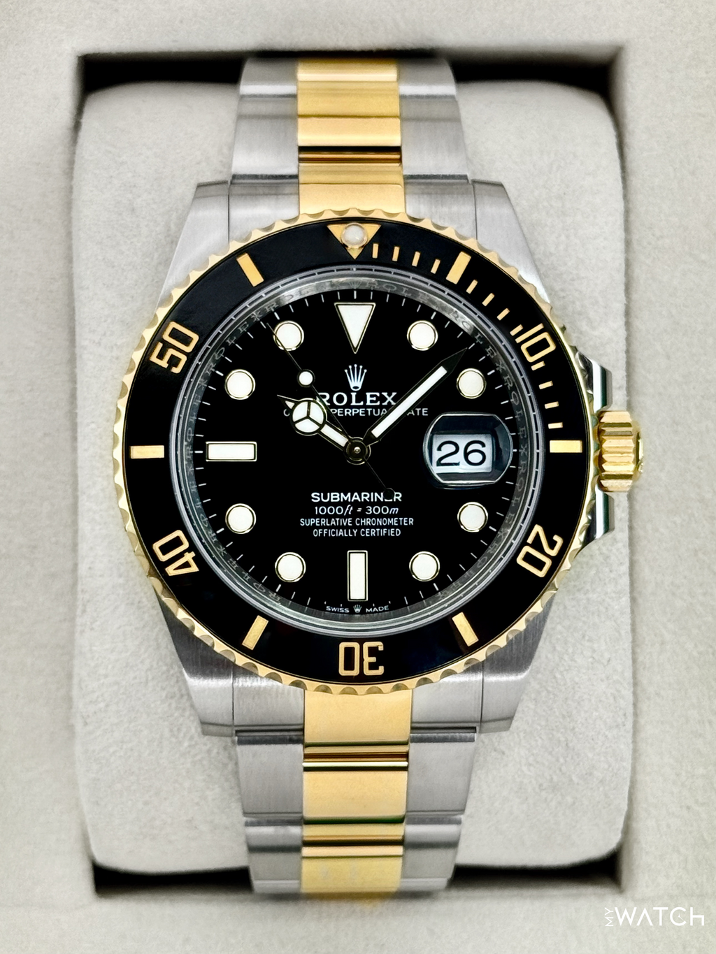 NEW 2026 Rolex Submariner 41mm 126613LN Two-Tone Black Dial