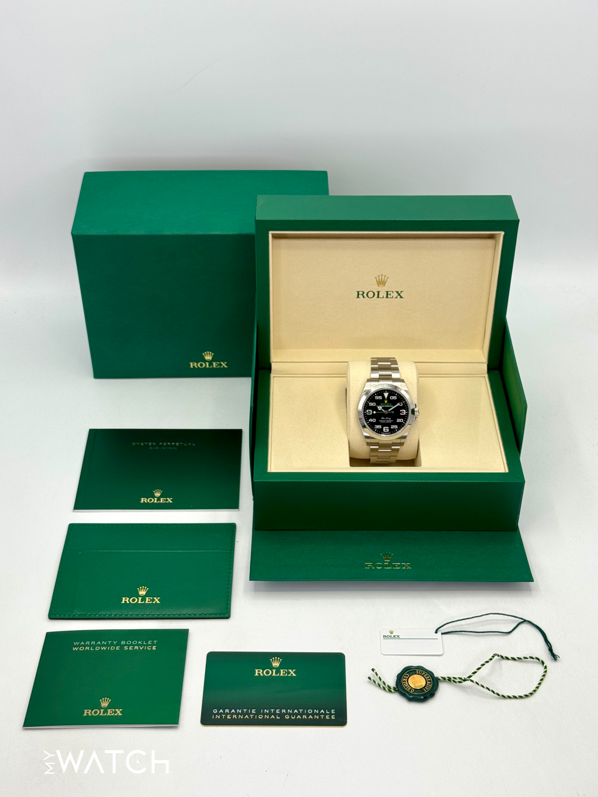 NEW 2026 Rolex Air-King 40mm 126900 Stainless Steel Black Dial