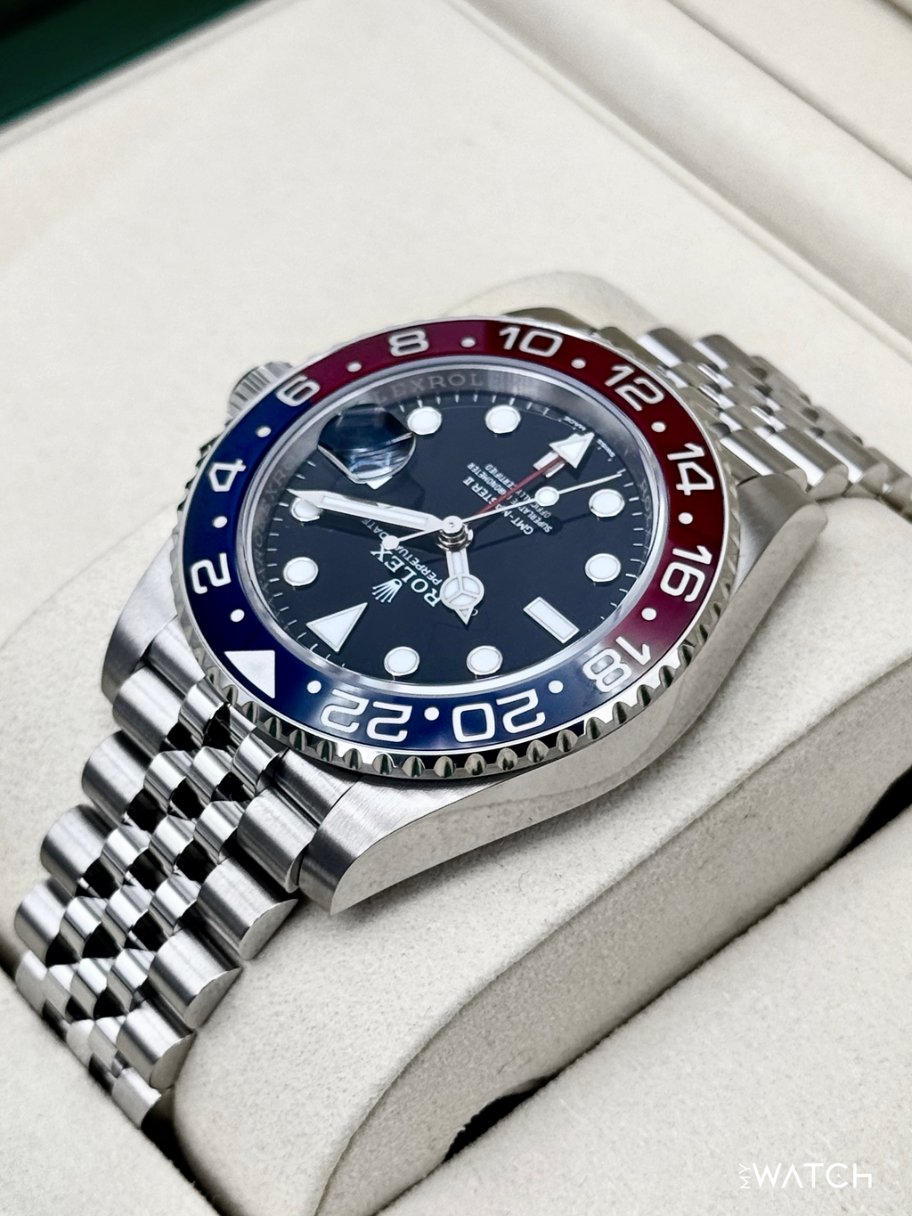 NEW 2025 Rolex GMT-Master II "Pepsi" 40mm 126710BLRO Jubilee (STICKERED)