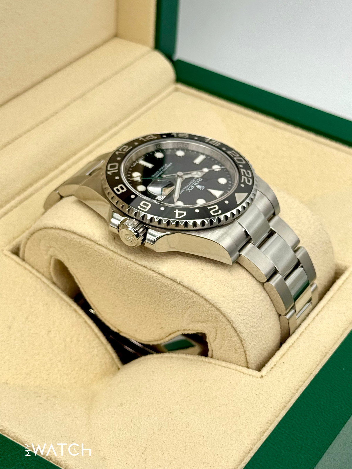 2014 Rolex GMT-Master II 40mm 116710LN Stainless Steel Black Dial