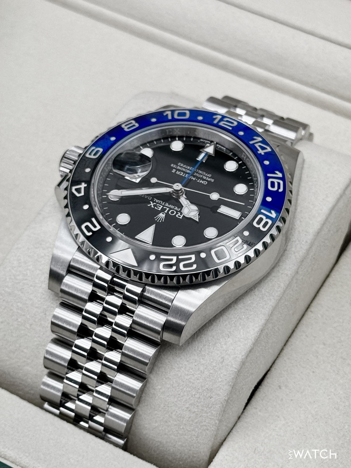 NEW 2025 Rolex GMT-Master II "Batgirl" 40mm 126710BLNR Jubilee