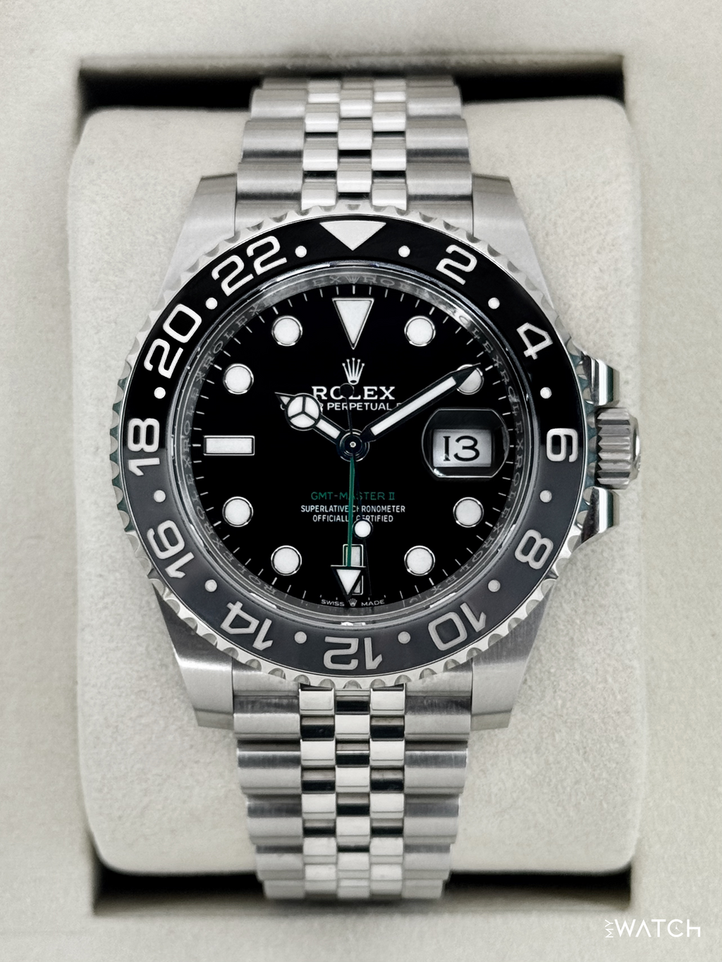 2026 Rolex GMT-Master II "Bruce Wayne" 40mm 126710GRNR Jubilee