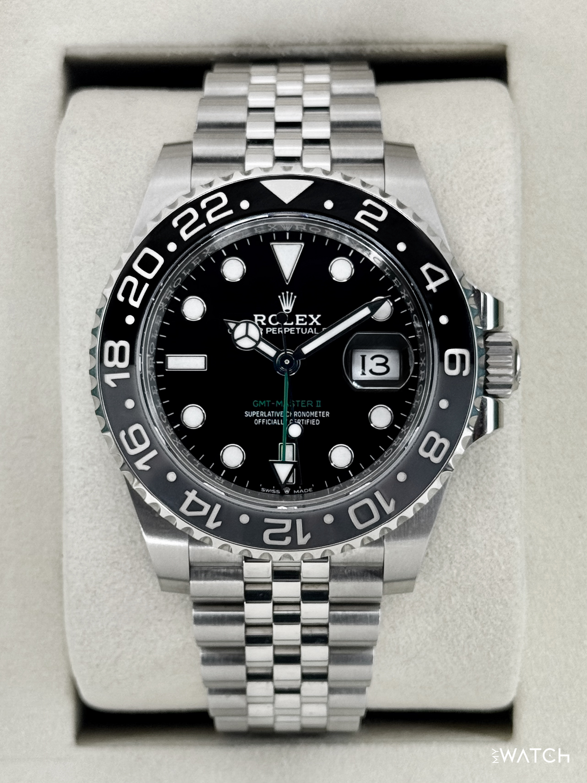 2026 Rolex GMT-Master II "Bruce Wayne" 40mm 126710GRNR Jubilee