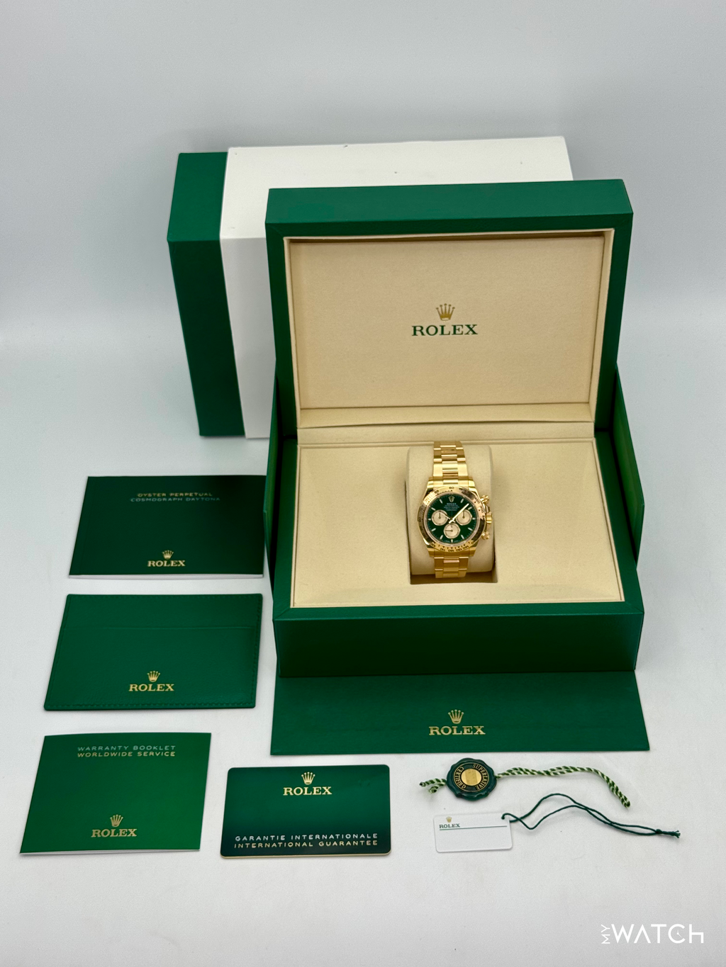 2025 Rolex Daytona "John Mayer" 40mm 126508 Yellow Gold Green Dial