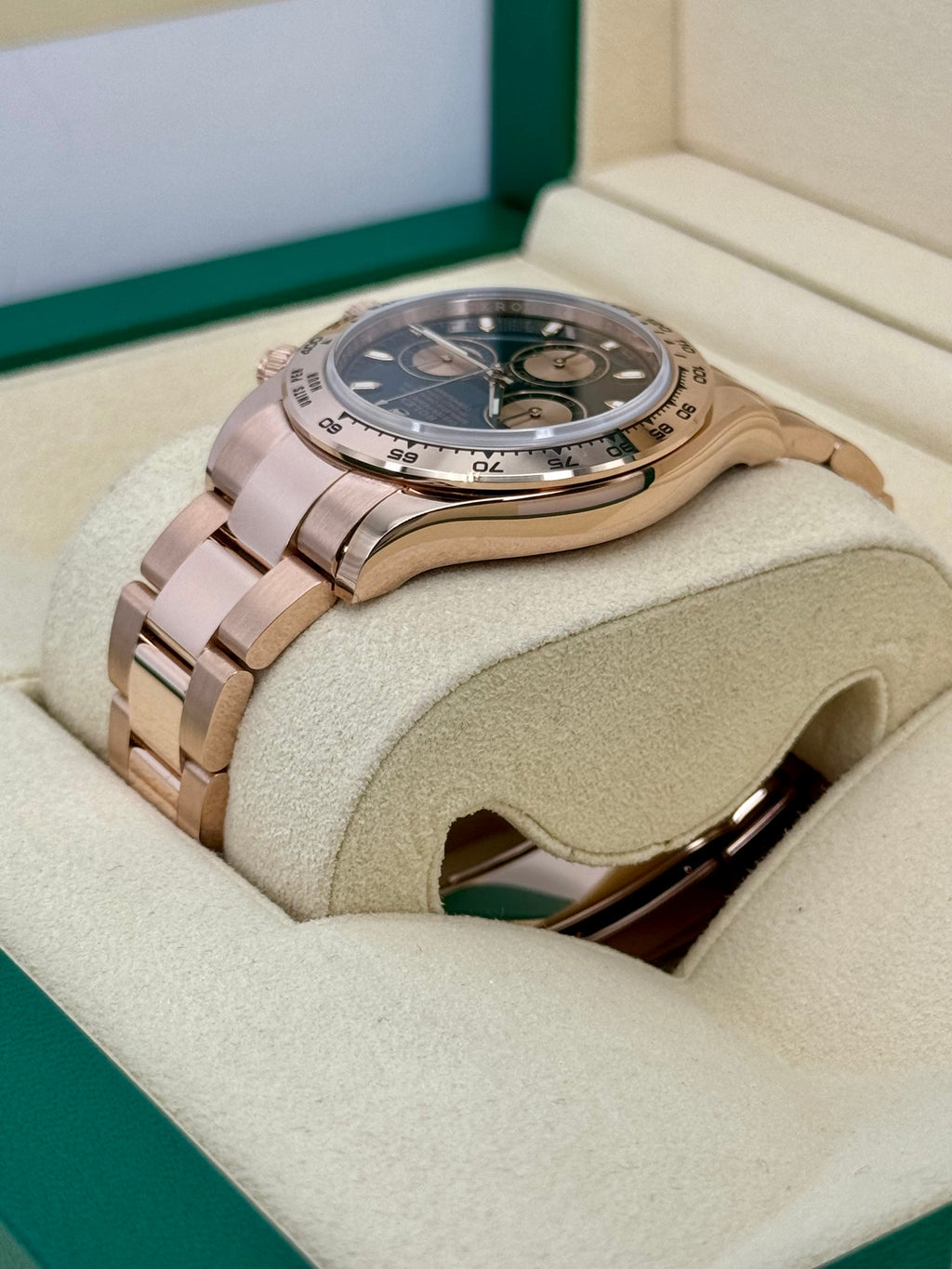 2020 Rolex Daytona 40mm116505 Rose Gold Black Dial