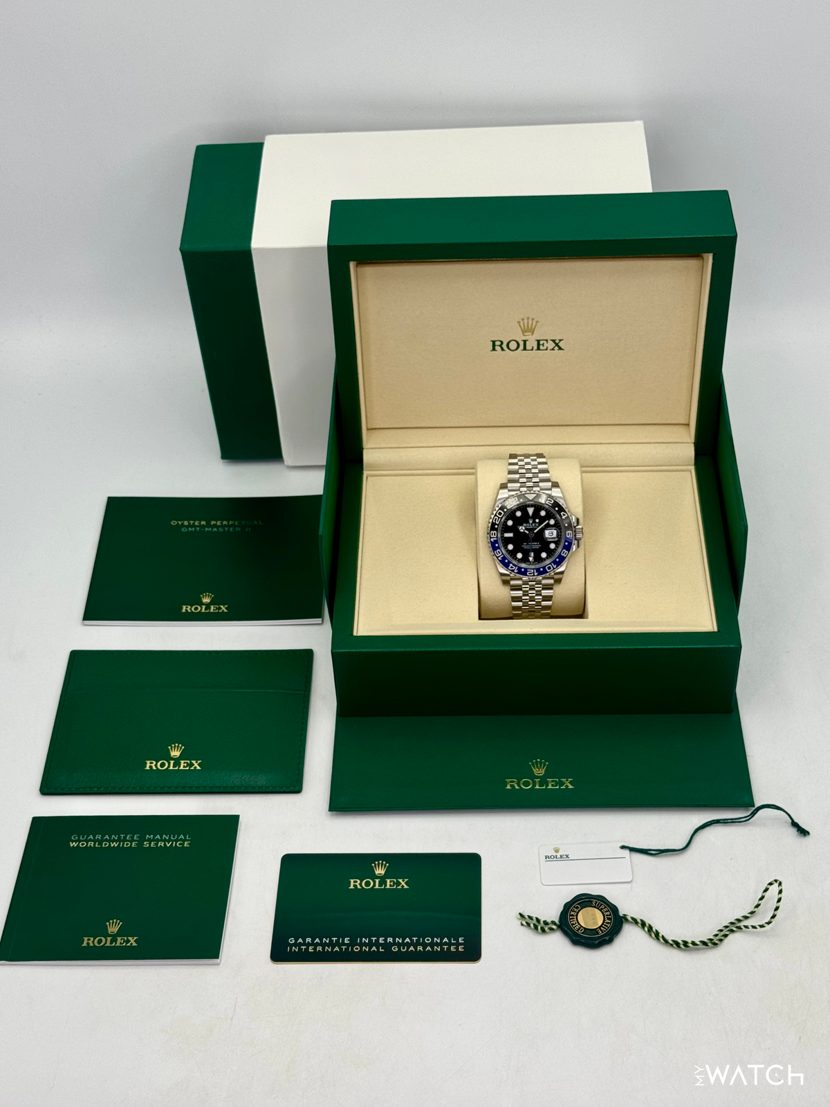 NEW 2026 Rolex GMT-Master II "Batgirl" 40mm 126710BLNR Jubilee